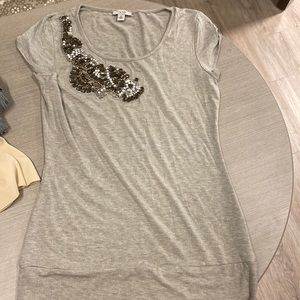 Cache Embellished Tee- Small